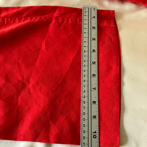 Anthropologie Level 99 women's trousers/jeans red color Size 29/30 (adjustable) - Picture 16 of 16